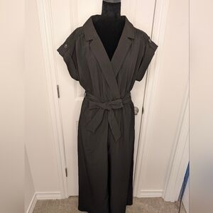 Calvin Klein Collection Black Wide Leg Jumpsuit